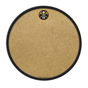 Denver Nuggets: Modern Disc Cork Board