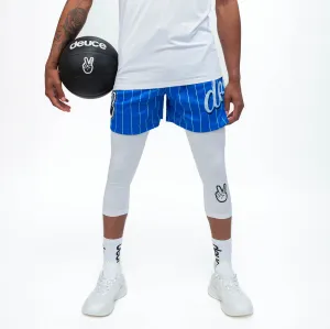 DEUCE 3/4 BASKETBALL TIGHTS | White
