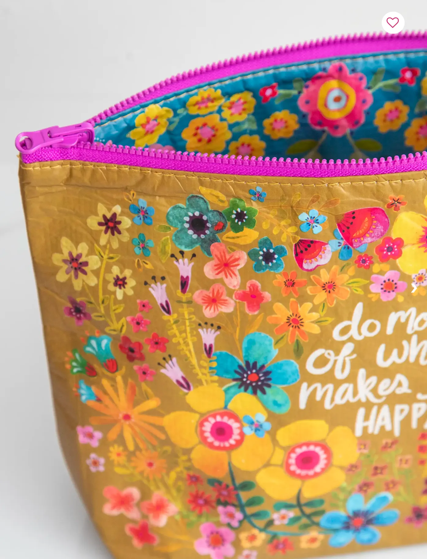 Do More Zipper Pouch