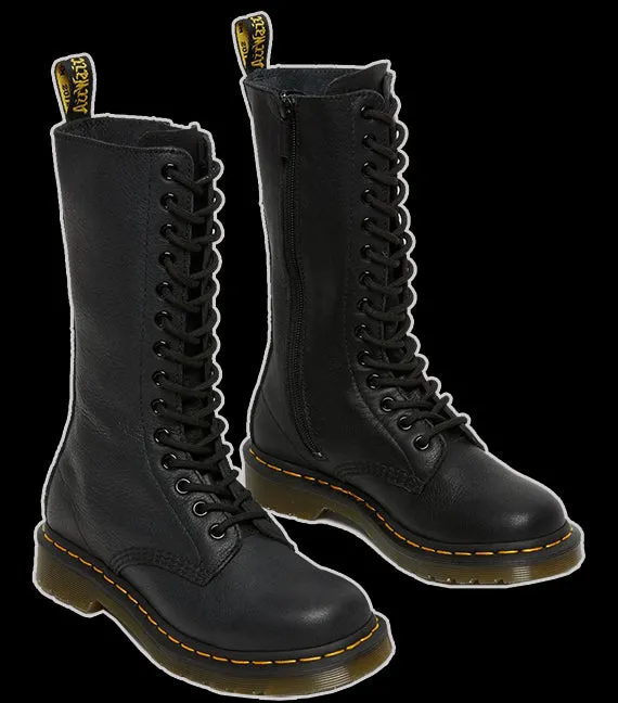 Dr Martens - 14 Eyelet Black Zip Boot