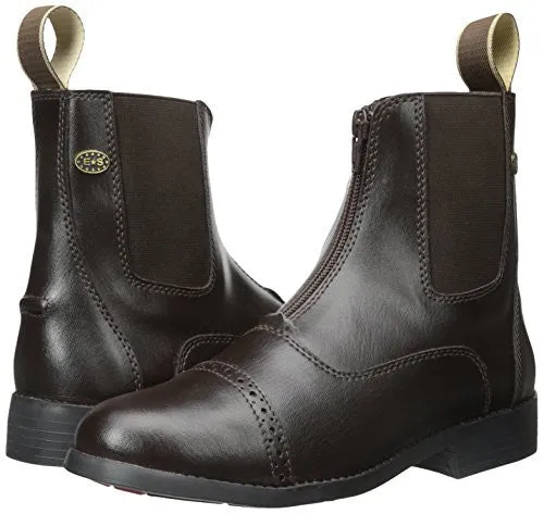 EquiStar Synthetic Zip Paddock Boots - Childs