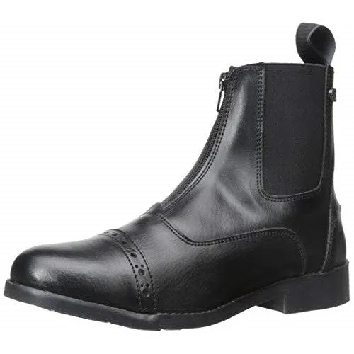 EquiStar Synthetic Zip Paddock Boots - Childs