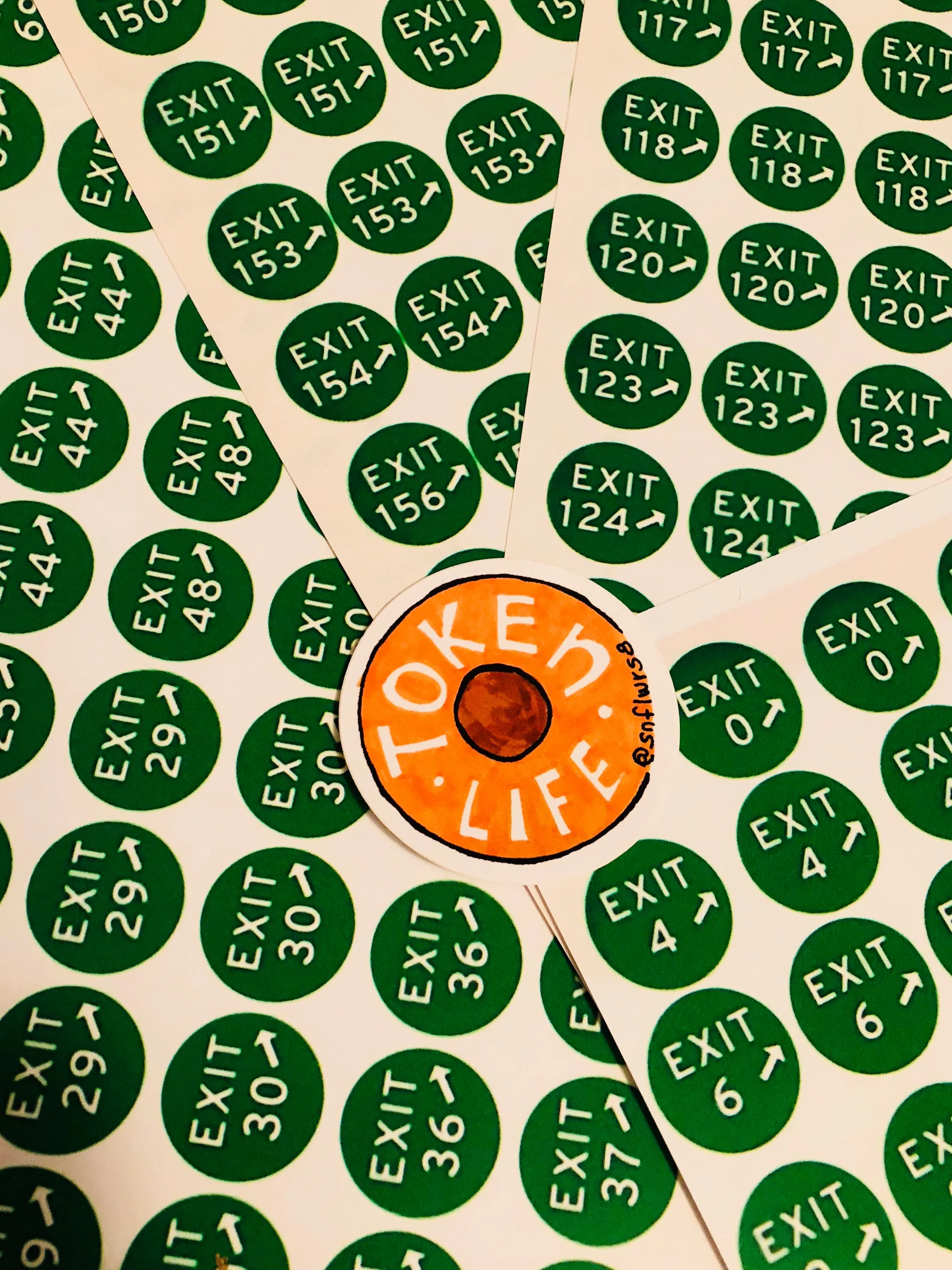 EXIT 63   Parkway Token