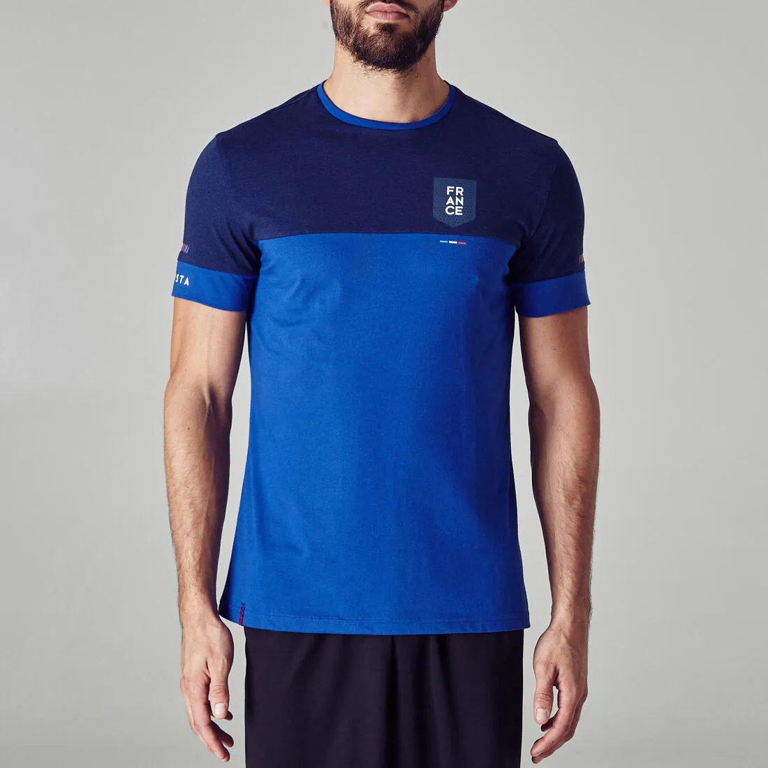 FF100 France Adult Football Shirt - Blue