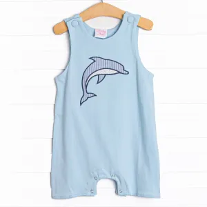 Flips and Tricks Applique Jon Jon, Blue
