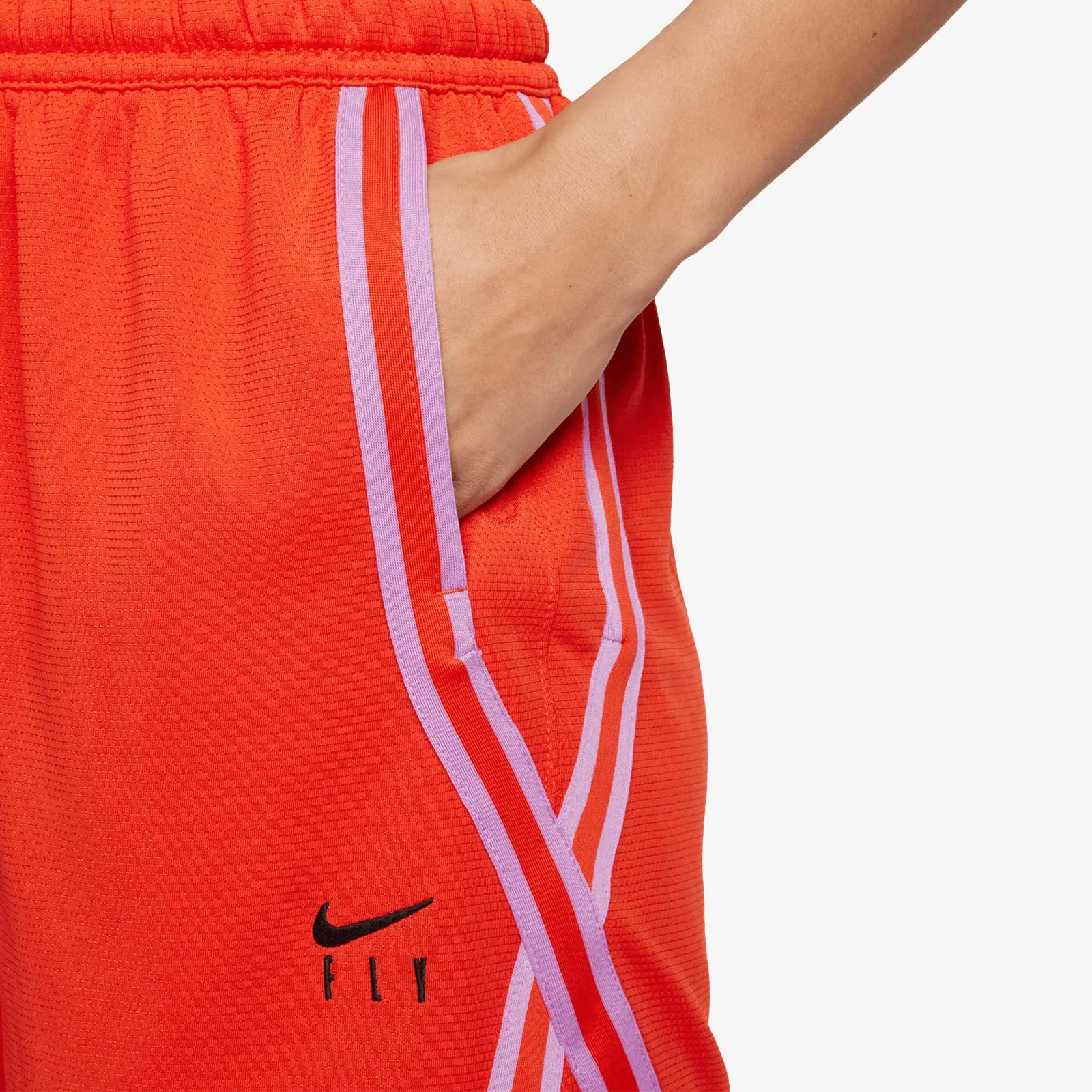 Fly Crossover Women's Basketball Shorts - Red