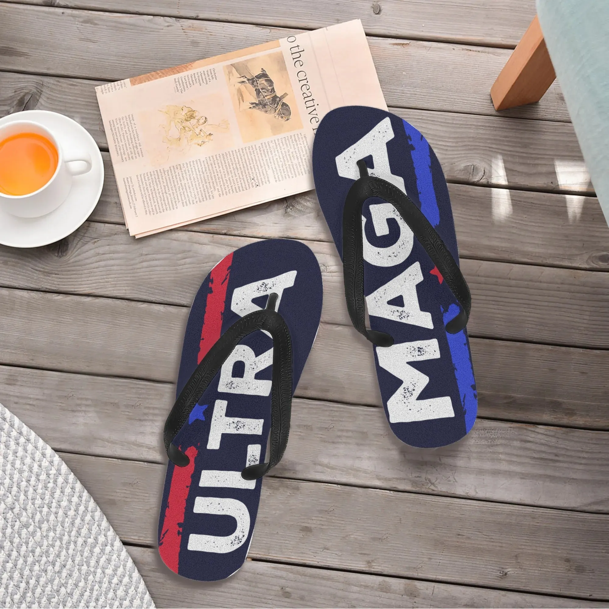 Free ULTRA MAGA Flip Flops