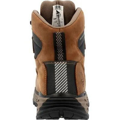 Georgia Men's Durablend Edge 6" Alloy Toe Waterproof Work Boot -Brown- GB00679