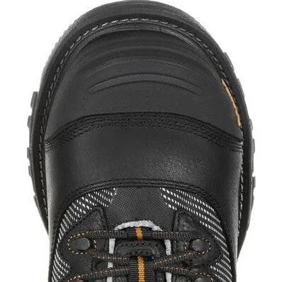 Georgia Men's Rumbler 6" Comp Toe Waterproof Hiker Work Boot- Black- GB00311