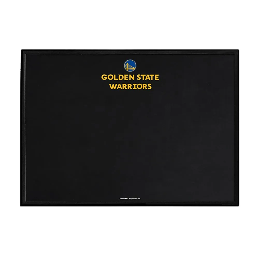 Golden State Warriors: Framed Chalkboard