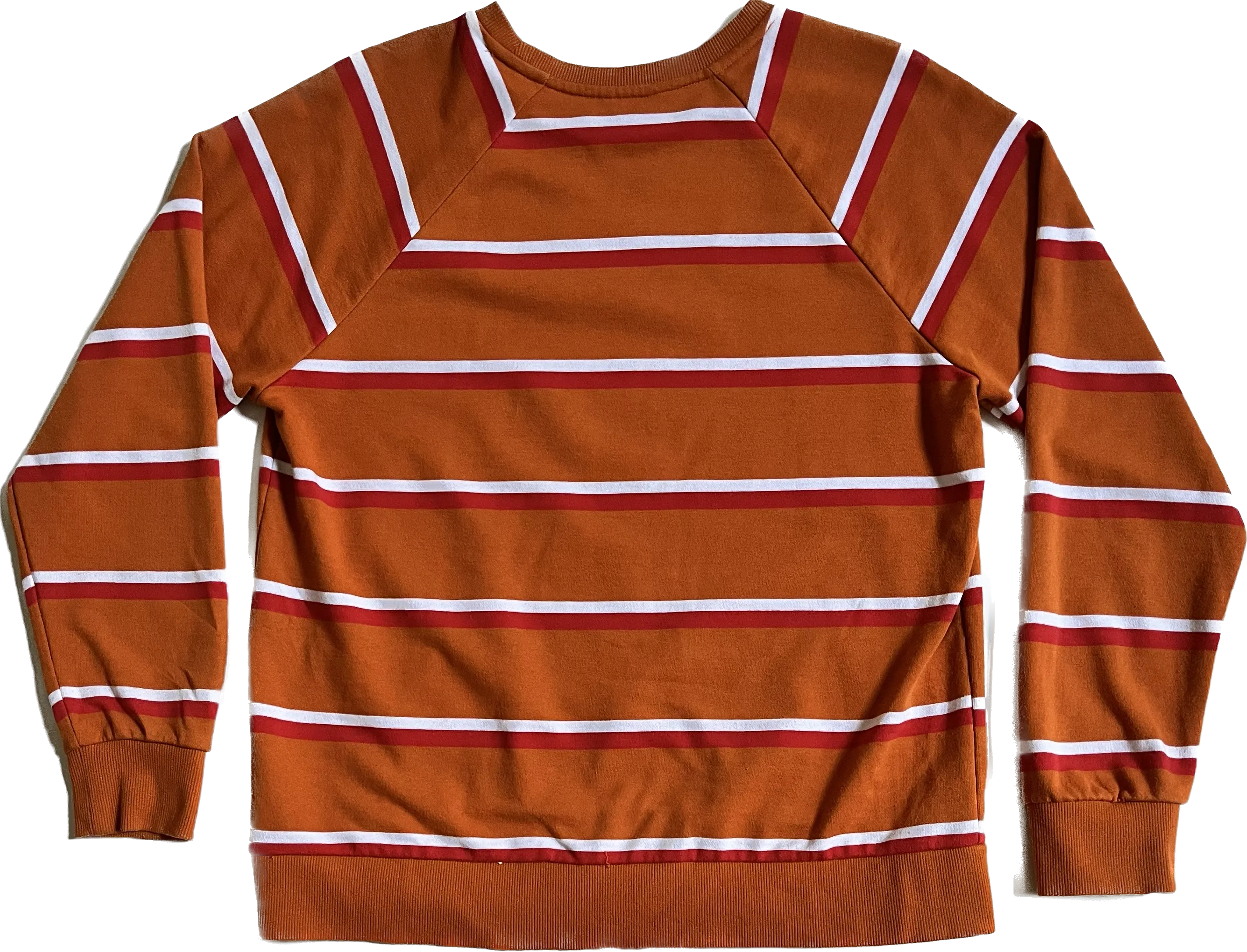 Guess Los Angeles Orange Striped Pullover