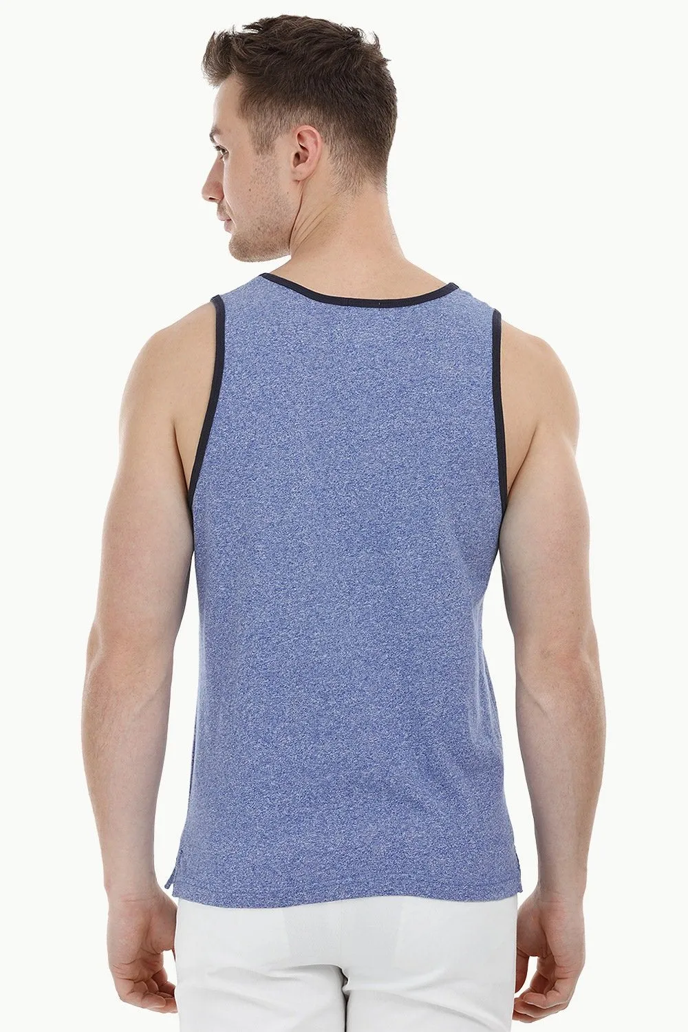 Heather Blue Summer Tank