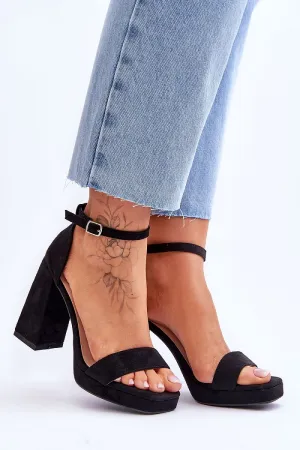 Heel sandals