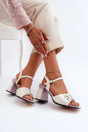Heel sandals