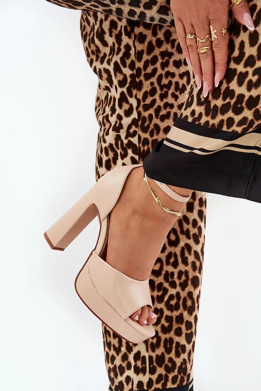 Heel sandals
