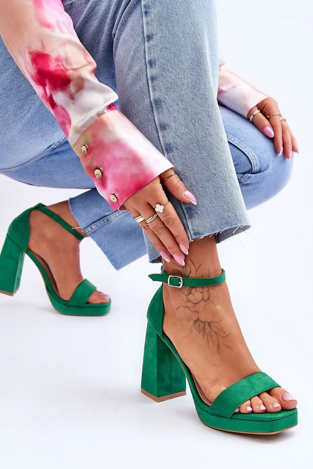 Heel sandals