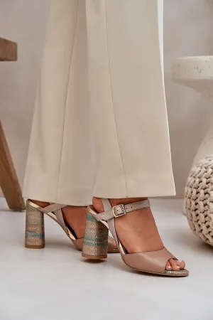 Heel sandals