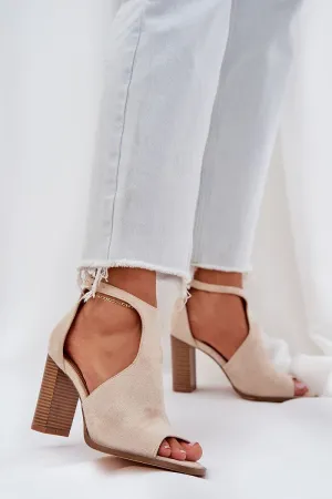 Heel sandals