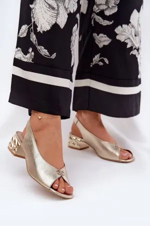 Heel sandals