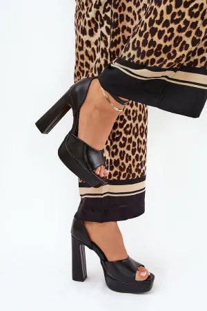Heel sandals