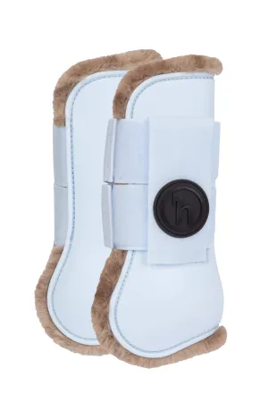 Horze Rising Star Tendon Boots Ice Water Blue