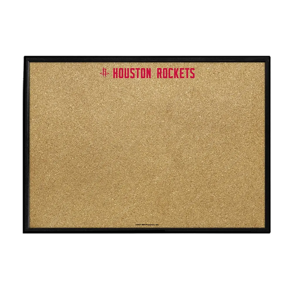 Houston Rockets: Framed Corkboard
