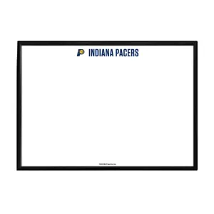 Indiana Pacers: Framed Dry Erase Wall Sign
