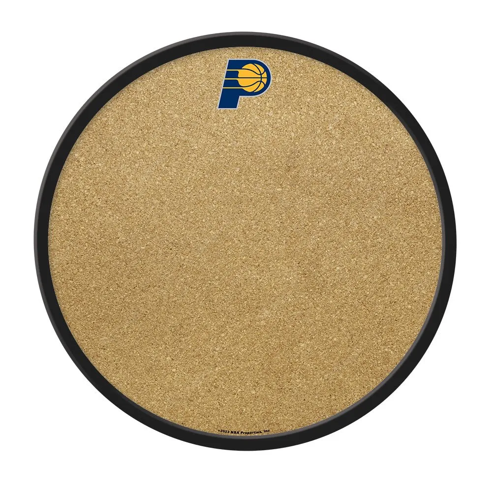 Indiana Pacers: Modern Disc Cork Board