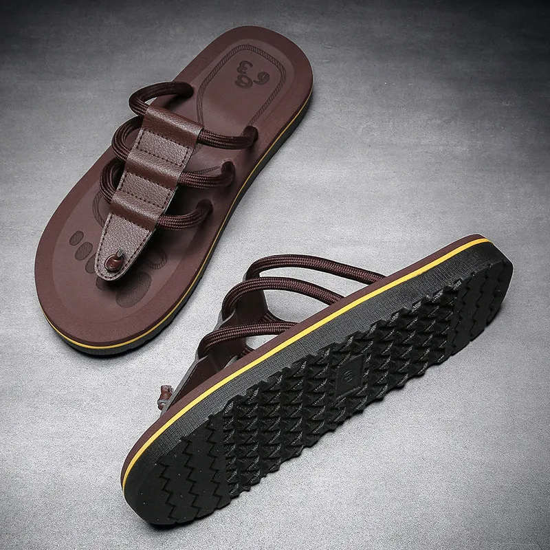 INSTOCK-2024 summer new style flip-flops for men