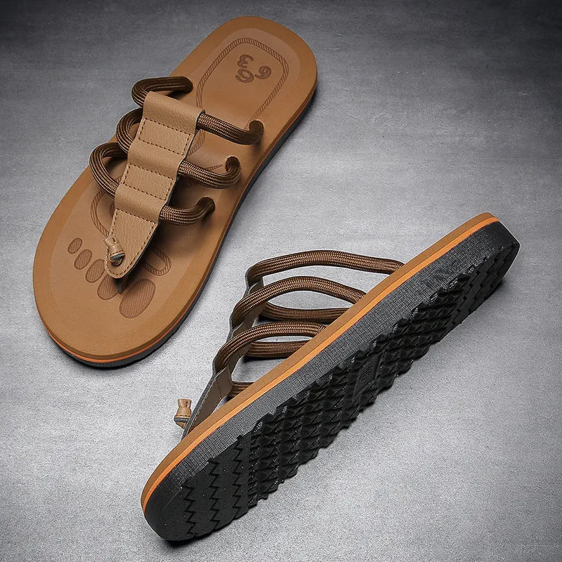 INSTOCK-2024 summer new style flip-flops for men