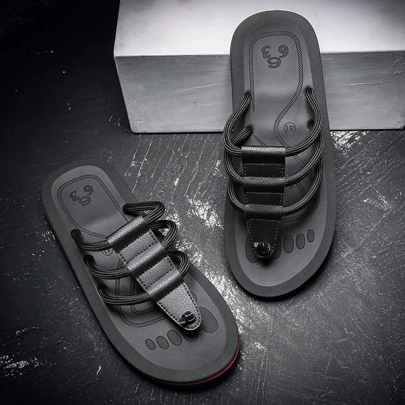 INSTOCK-2024 summer new style flip-flops for men