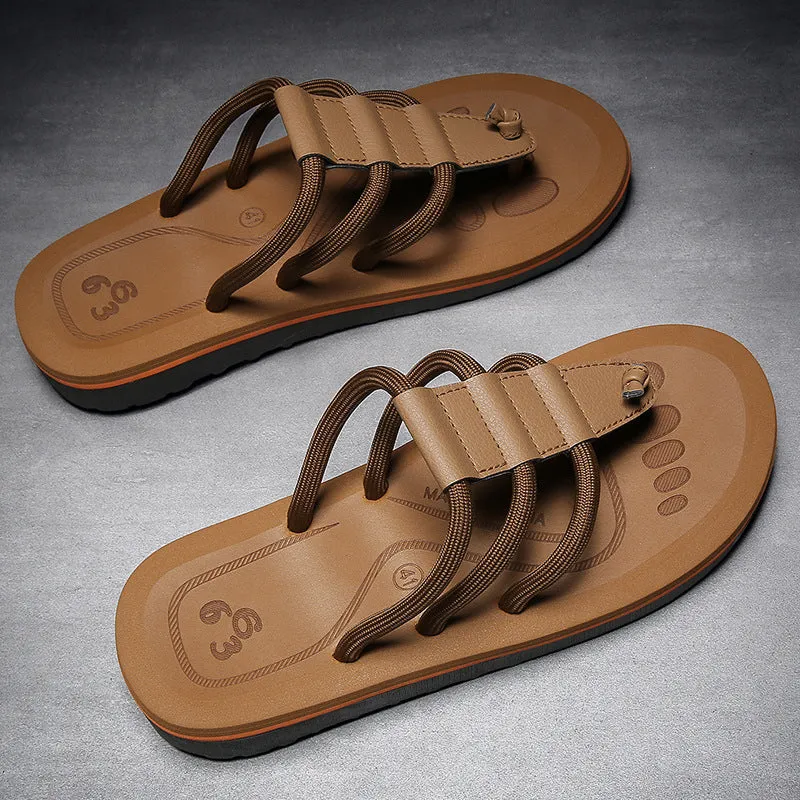 INSTOCK-2024 summer new style flip-flops for men