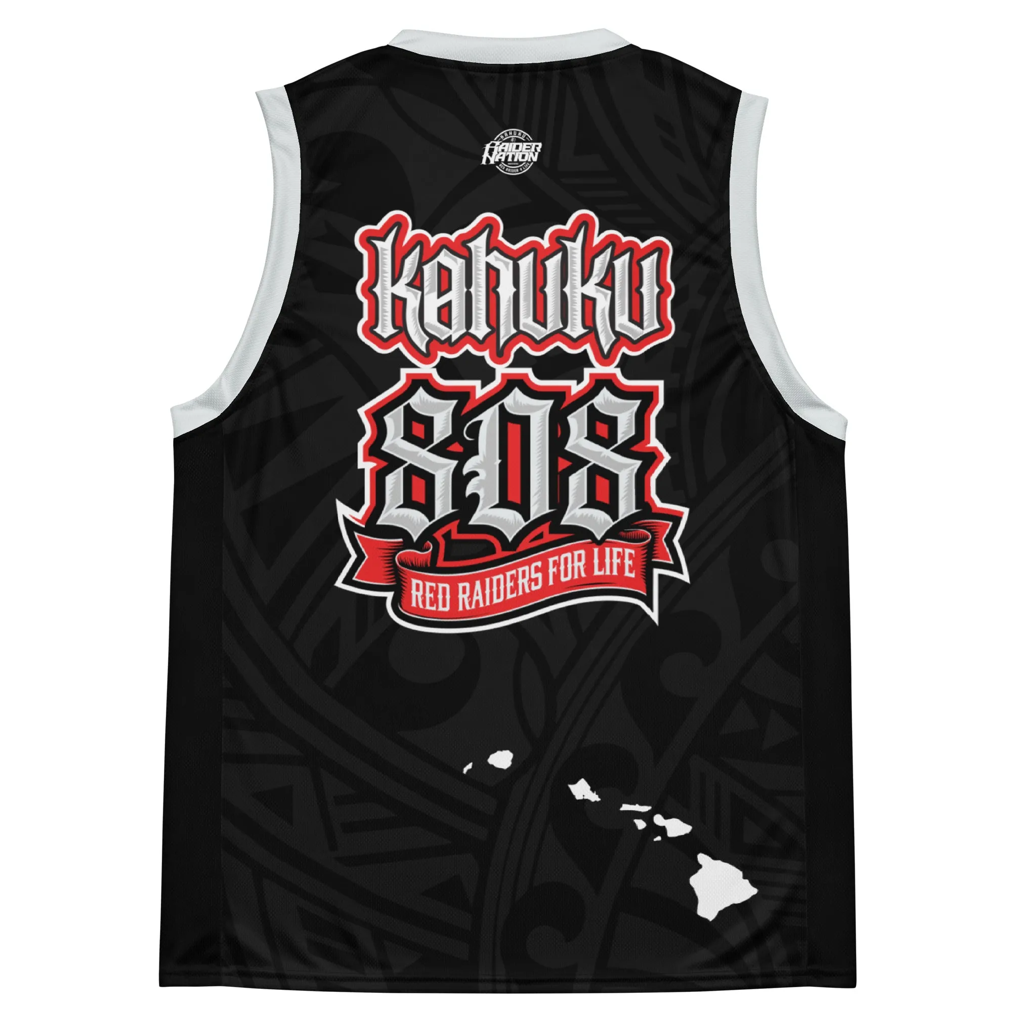 Kahuku 808 Red Raiders Jersey