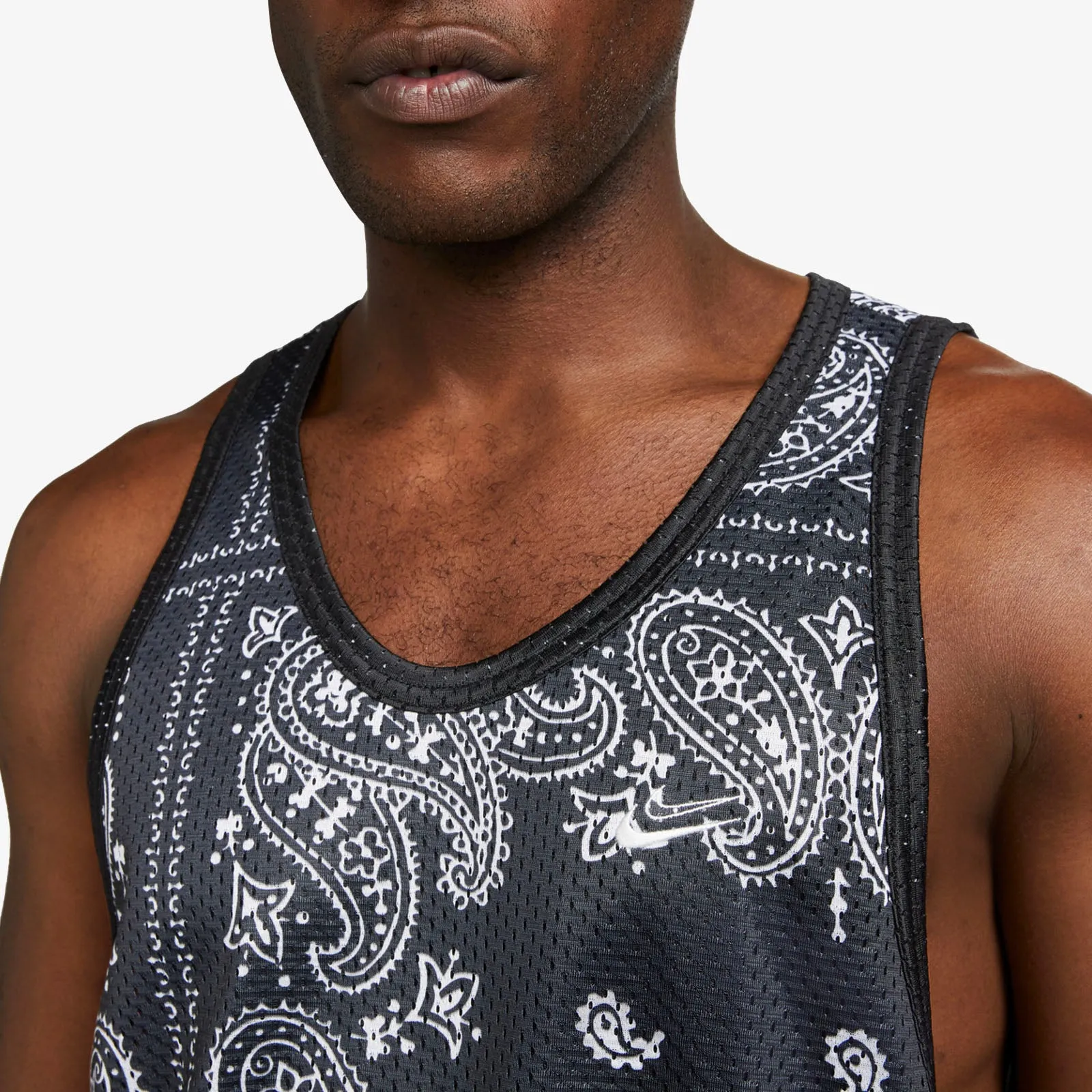 KD Dri-FIT Pattern Sleeveless Tank - Black