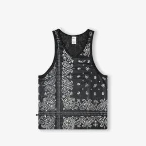 KD Dri-FIT Pattern Sleeveless Tank - Black