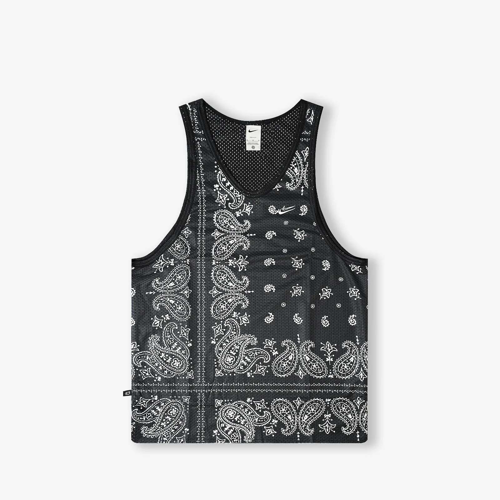 KD Dri-FIT Pattern Sleeveless Tank - Black