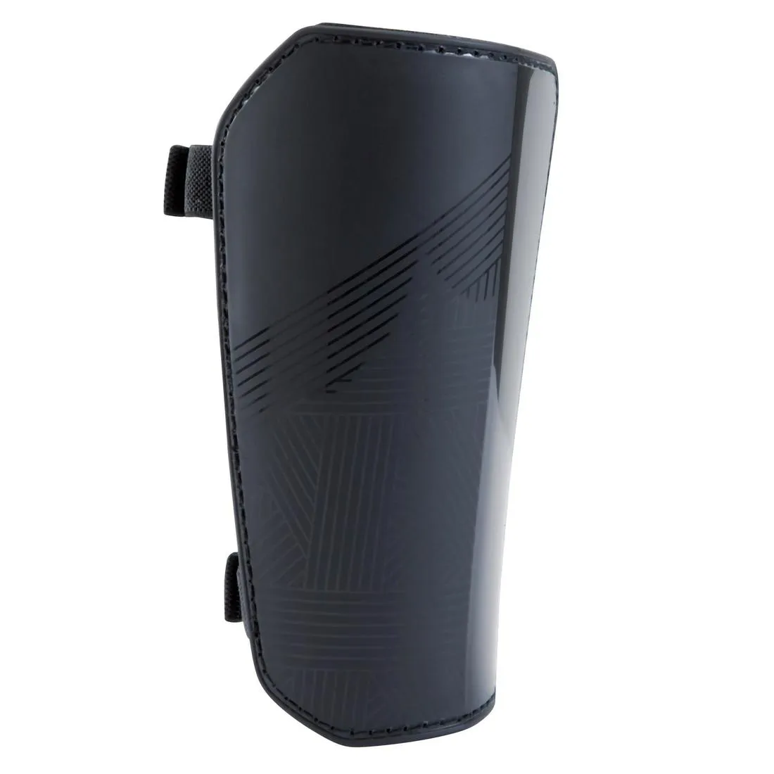 Kids' Football Shin Pads Essential 100 - Black