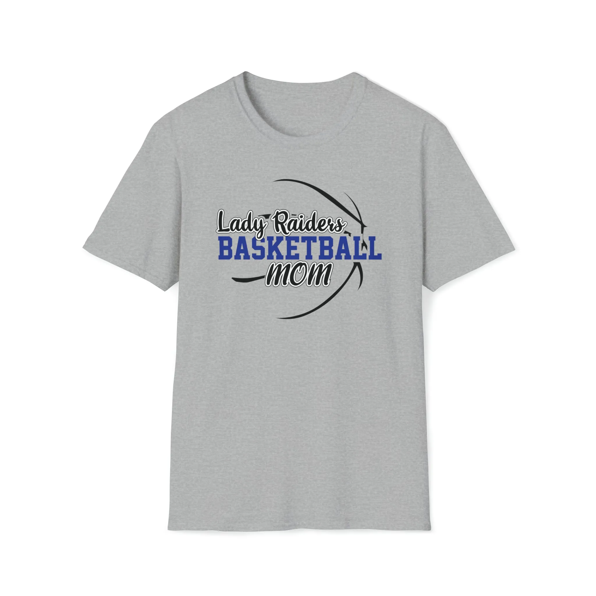 Lady Raiders Basketball Mom Unisex Softstyle T-Shirt
