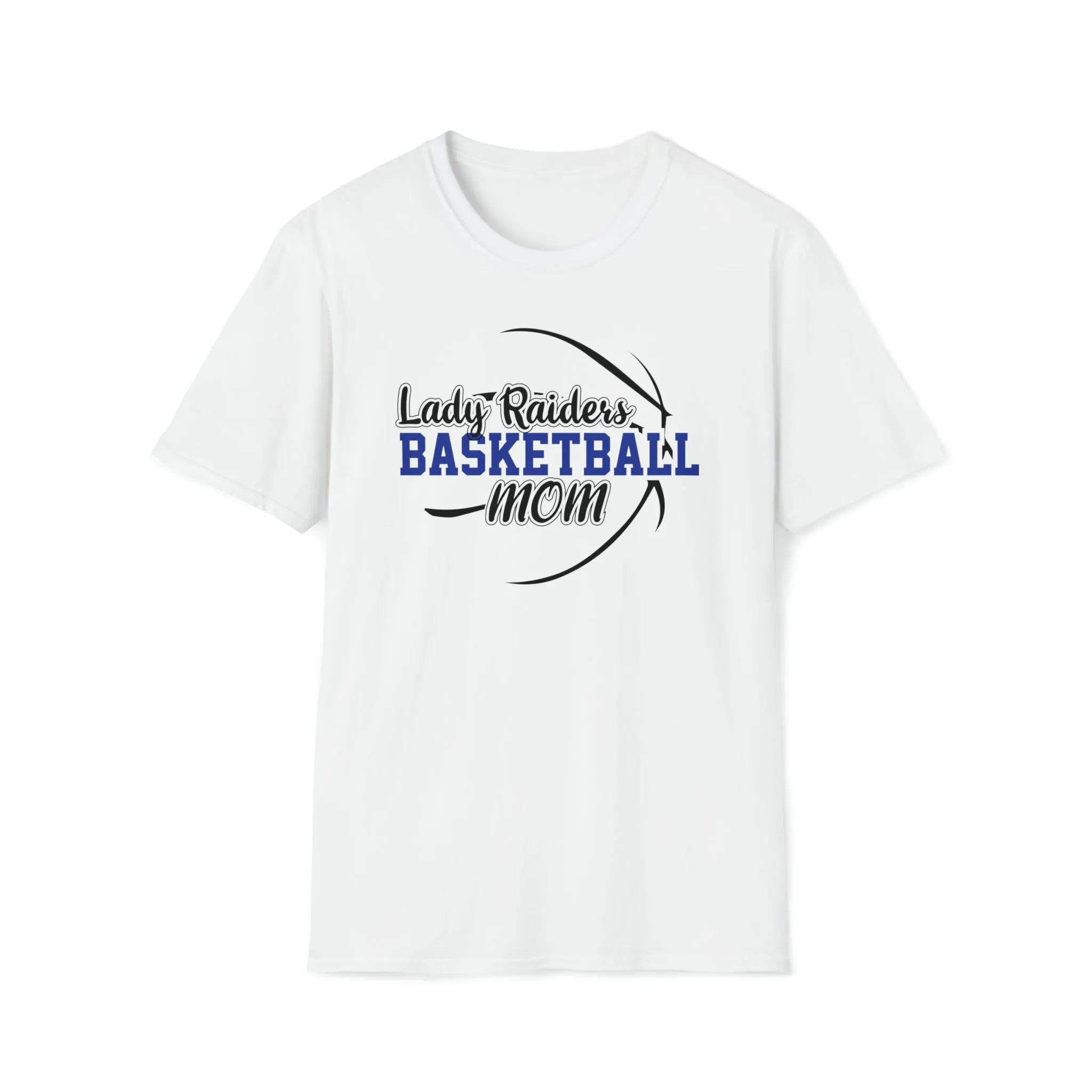 Lady Raiders Basketball Mom Unisex Softstyle T-Shirt