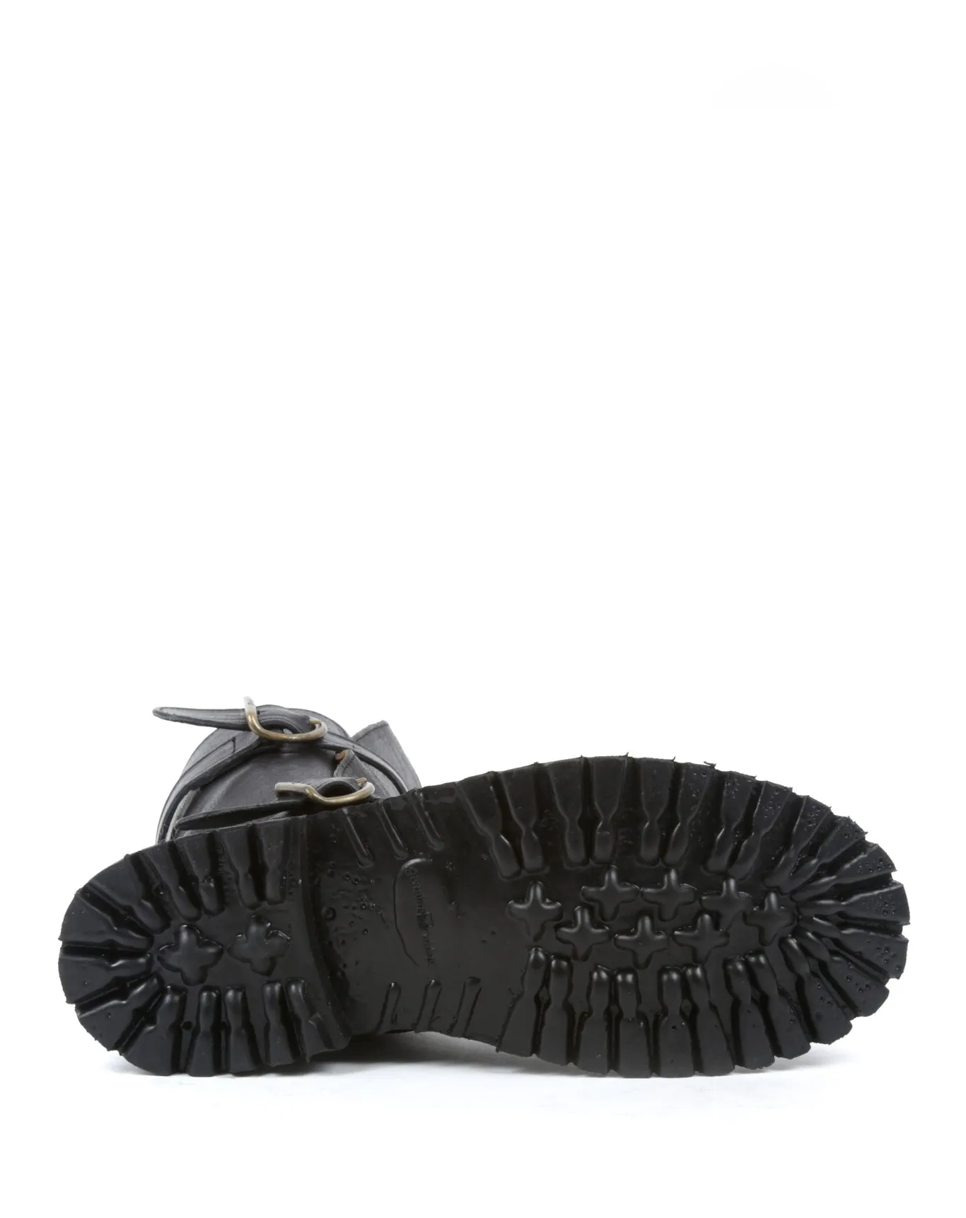 M-713 Black Leather Boots