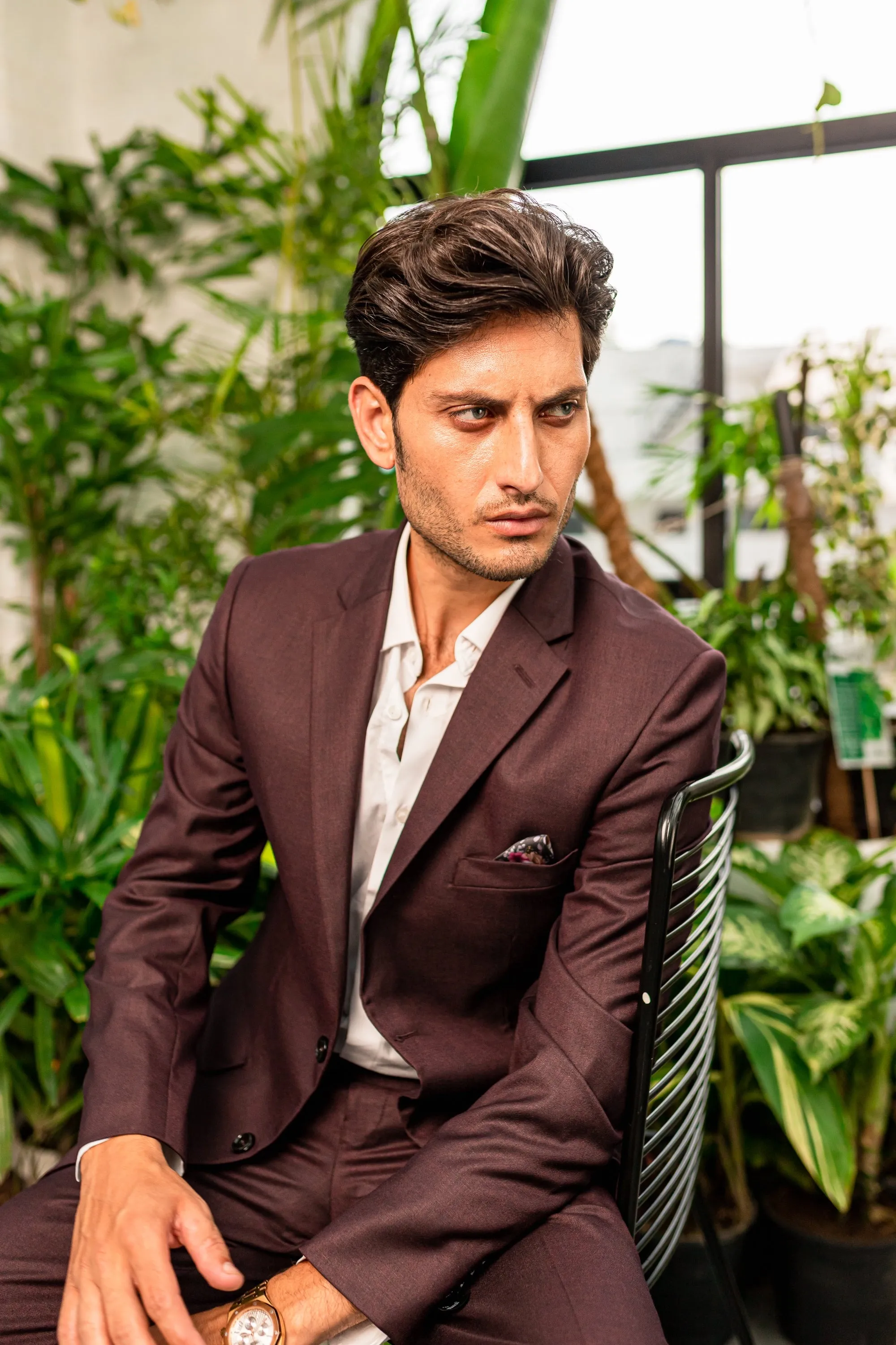 Maroon Suit 2 Pcs