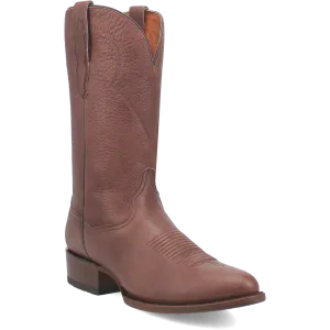 Men's Dan Post Brown Pike Western Boot with J-Toe