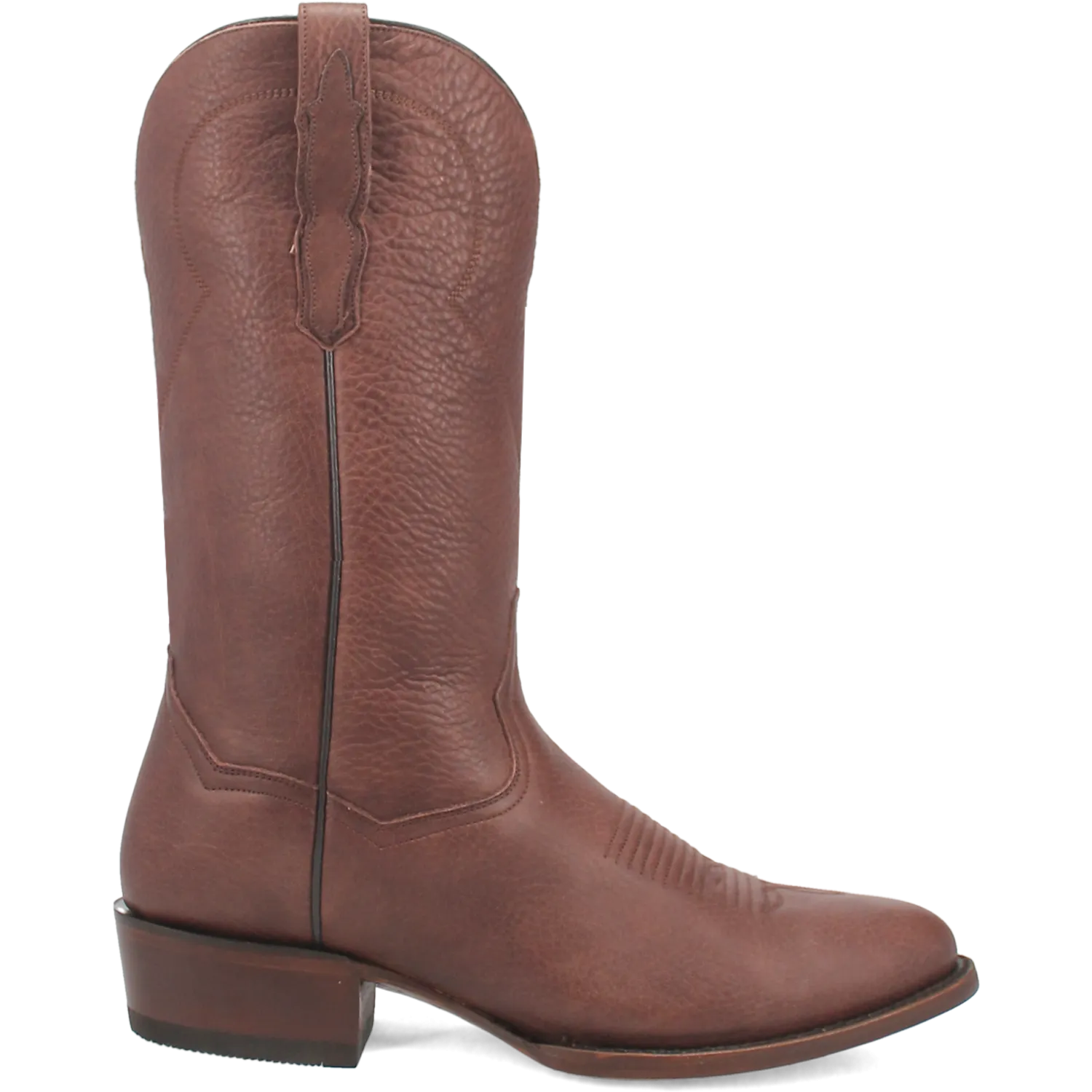 Men's Dan Post Brown Pike Western Boot with J-Toe