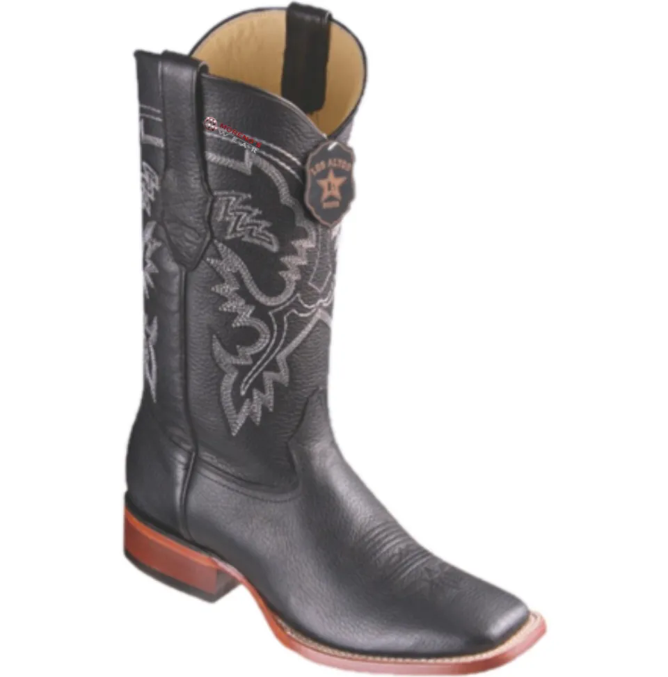 Men’s Los Altos Grisly Boots Wide Square Toe