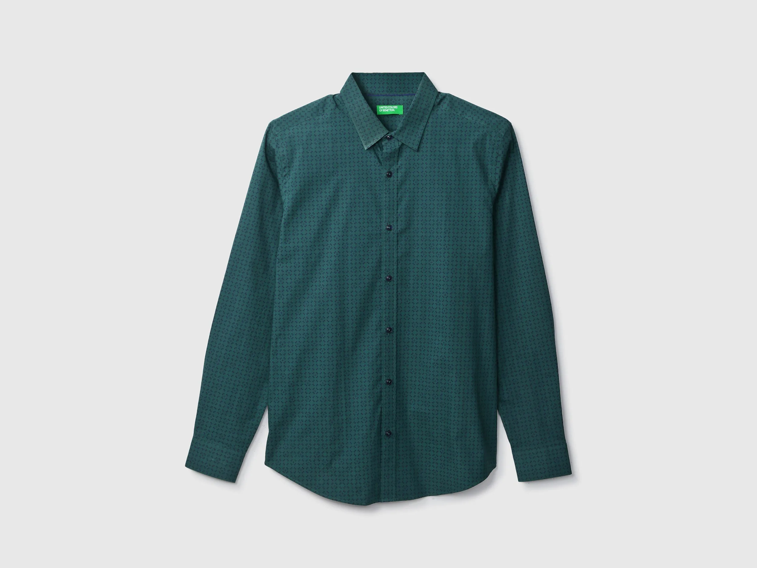 Mens Slim Fit Printed Shirt