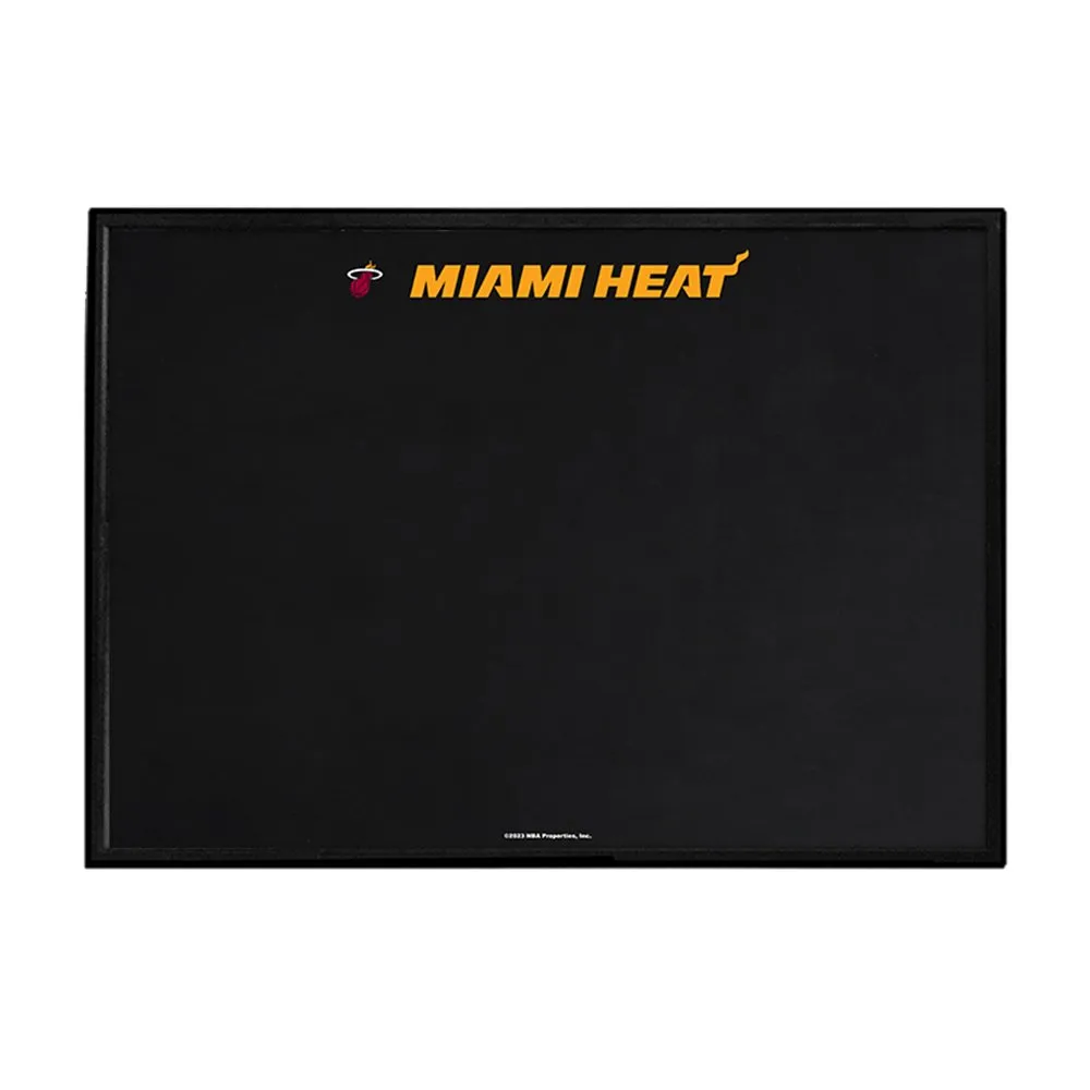 Miami Heat: Framed Chalkboard