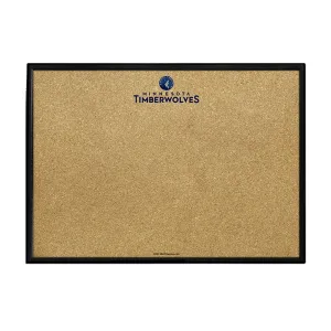 Minnesota Timberwolves: Framed Corkboard