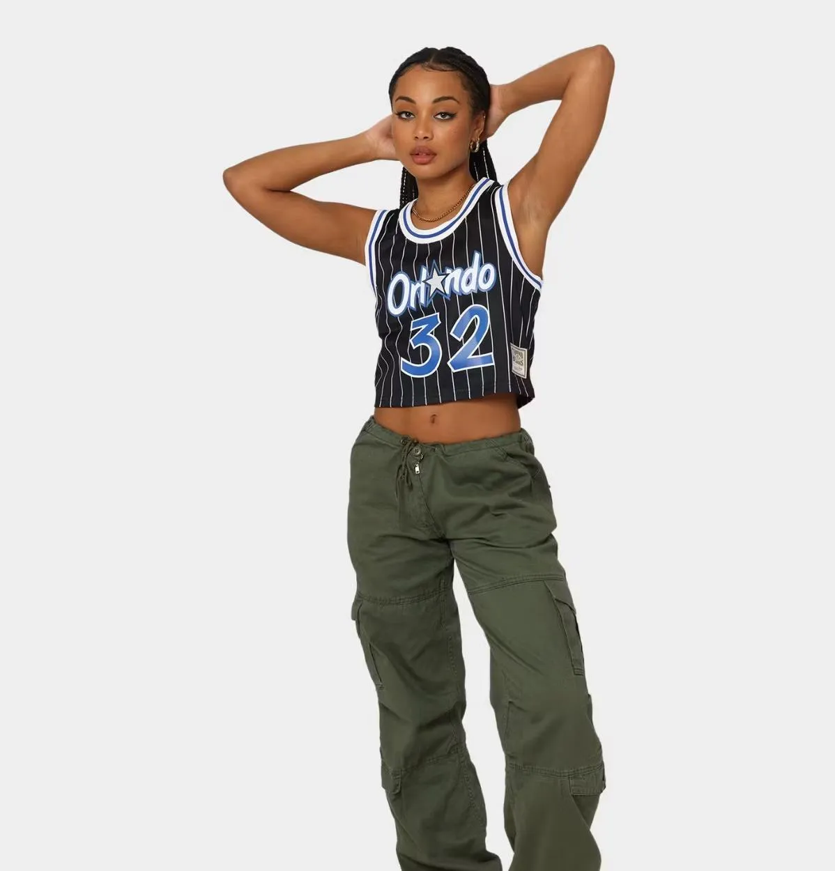 Mitchell & Ness Women's Orlando Magic Shaquille O'Neal Basketball Jersey Size M