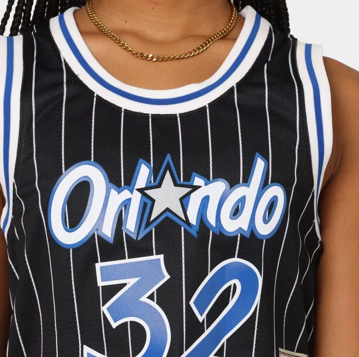 Mitchell & Ness Women's Orlando Magic Shaquille O'Neal Basketball Jersey Size M