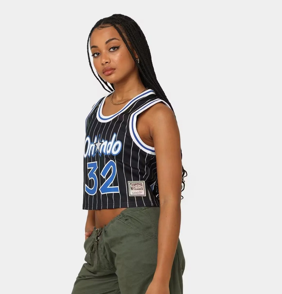 Mitchell & Ness Women's Orlando Magic Shaquille O'Neal Basketball Jersey Size M